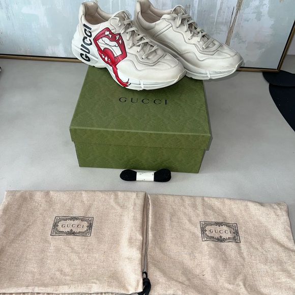 Gucci Ryton Mouyh Ivory Size 11 - Picture 3 of 5
